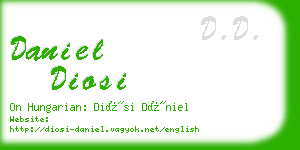 daniel diosi business card